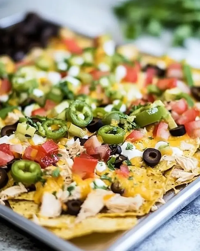 Homemade Chicken Nachos Recipe photo