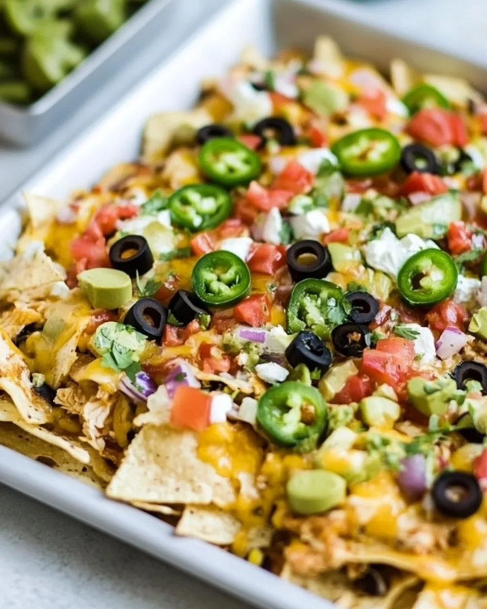 Classic Chicken Nachos Recipe image