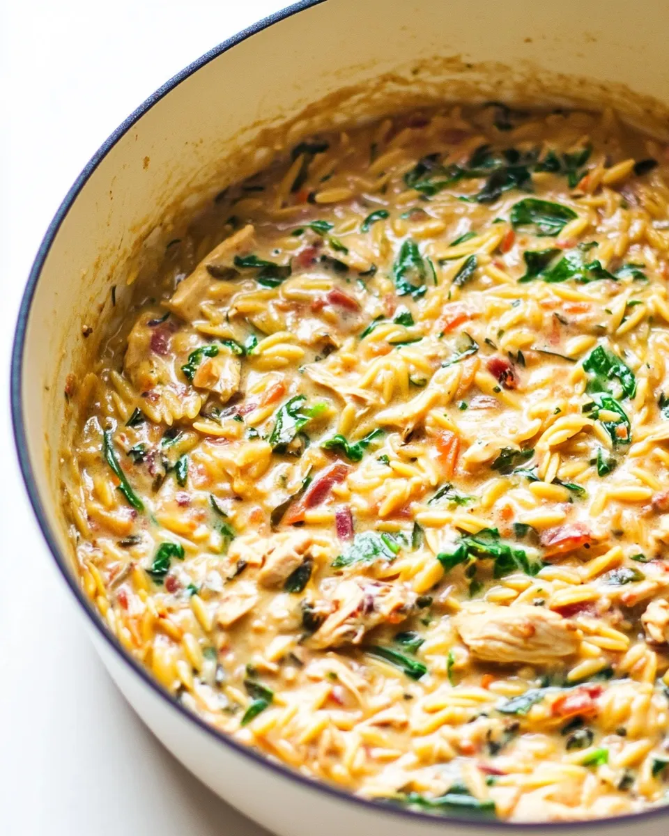 Delicious Chicken Orzo Recipe (One Pot!) recipe photo