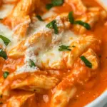 Homemade Chicken Parmesan Soup (Cheesy!) photo