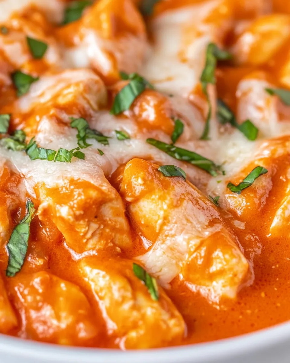 Classic Chicken Parmesan Soup (Cheesy!) image