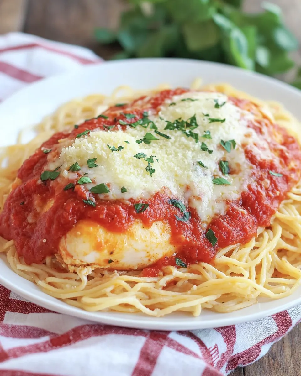 Classic Chicken Parmigiana image