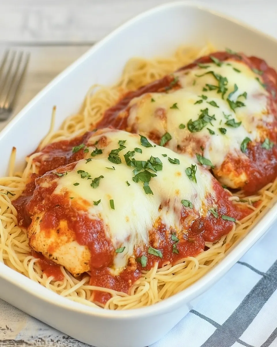 Easy Chicken Parmigiana recipe photo