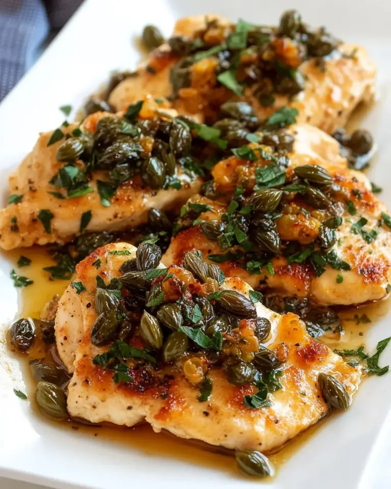Easy Chicken Piccata with Fried Capers photo