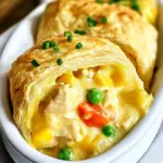 Homemade Chicken Pot Pie Roll Ups photo
