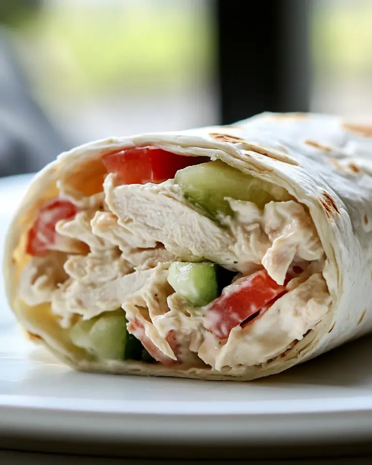 Easy Chicken Salad Wrap Recipe photo