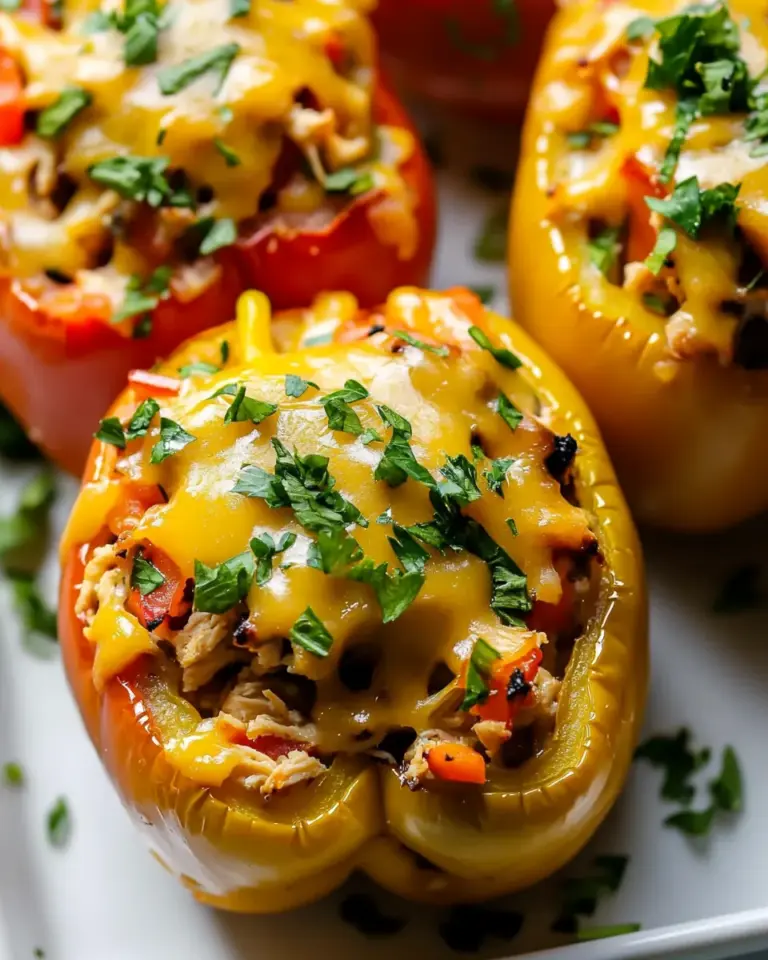 Homemade Chicken Stuffed Peppers photo