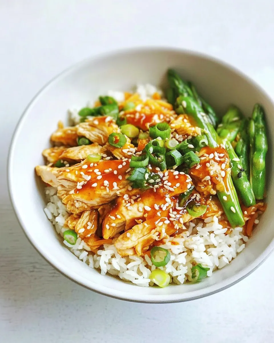 Easy Chicken Teriyaki Rice Bowl recipe photo