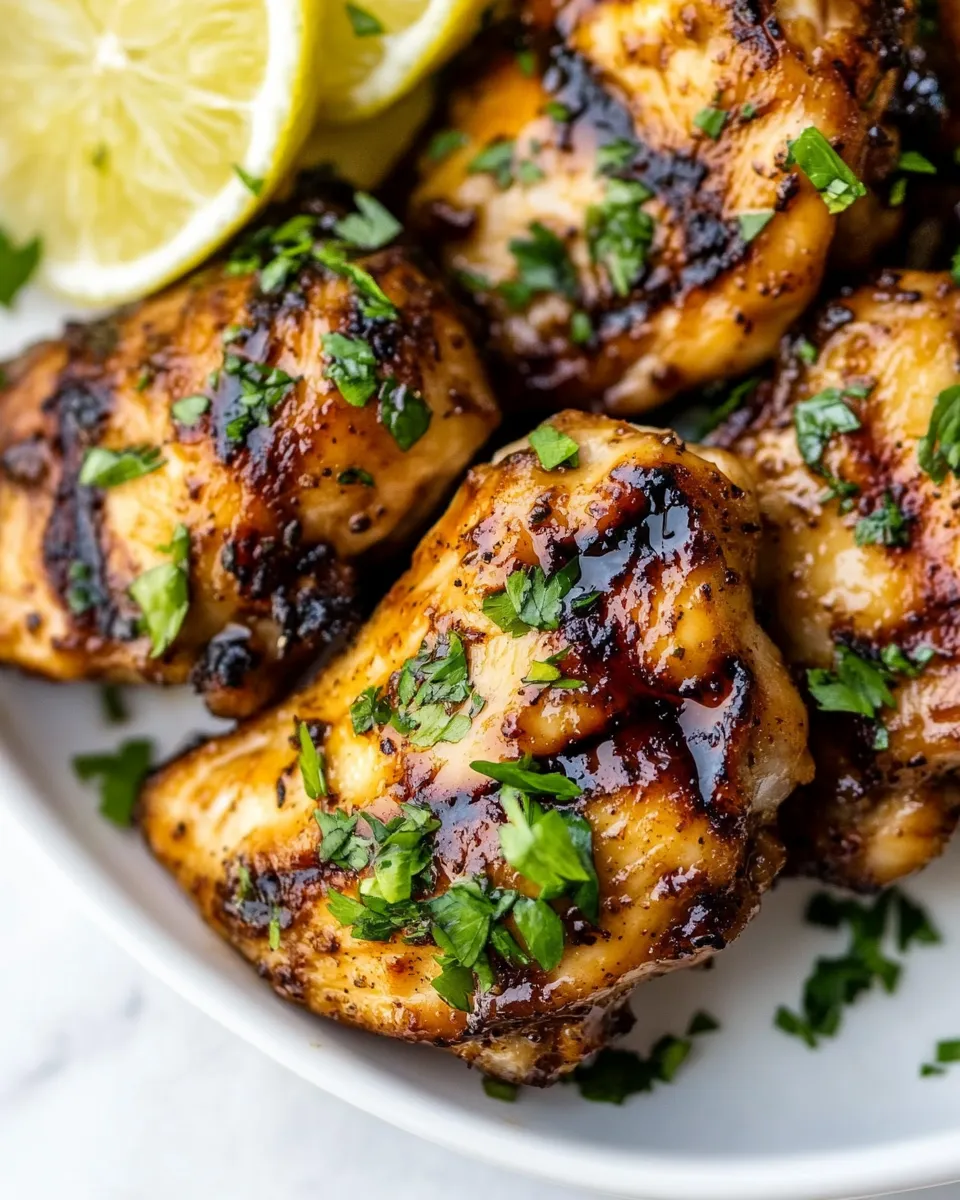 Homemade Chicken Thigh Marinade photo