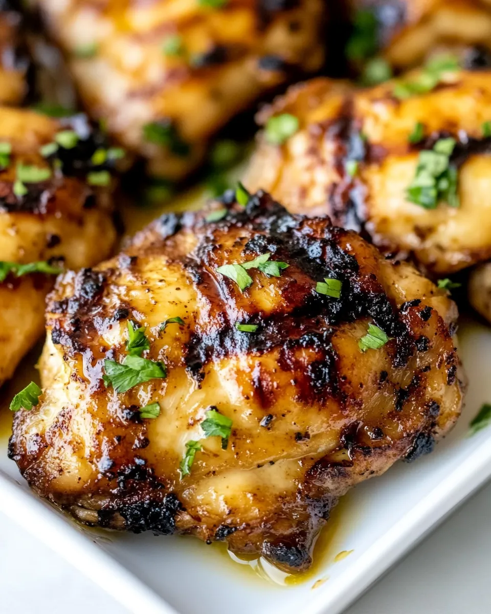 Easy Chicken Thigh Marinade recipe photo