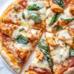 Homemade Chicken Tikka Masala Pizza photo