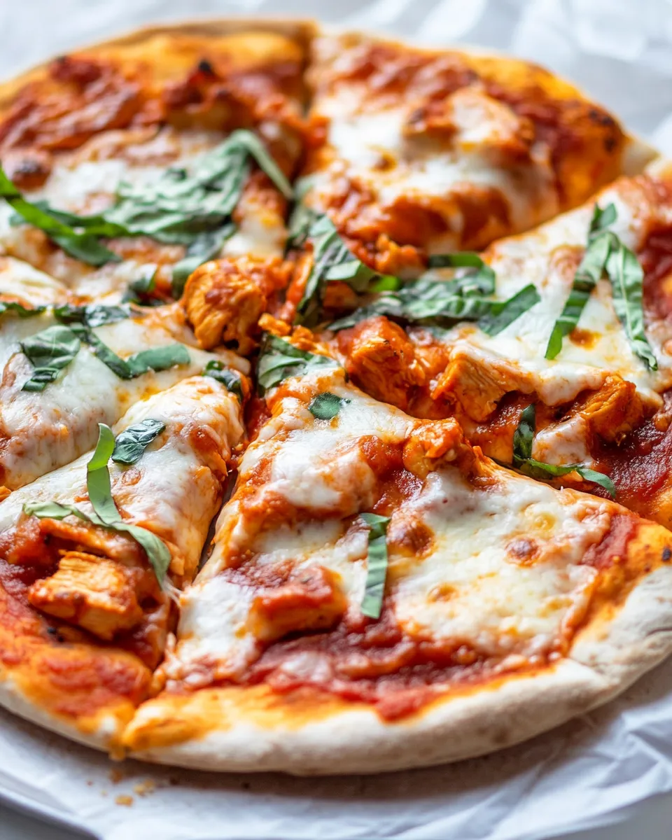 Delicious Chicken Tikka Masala Pizza image