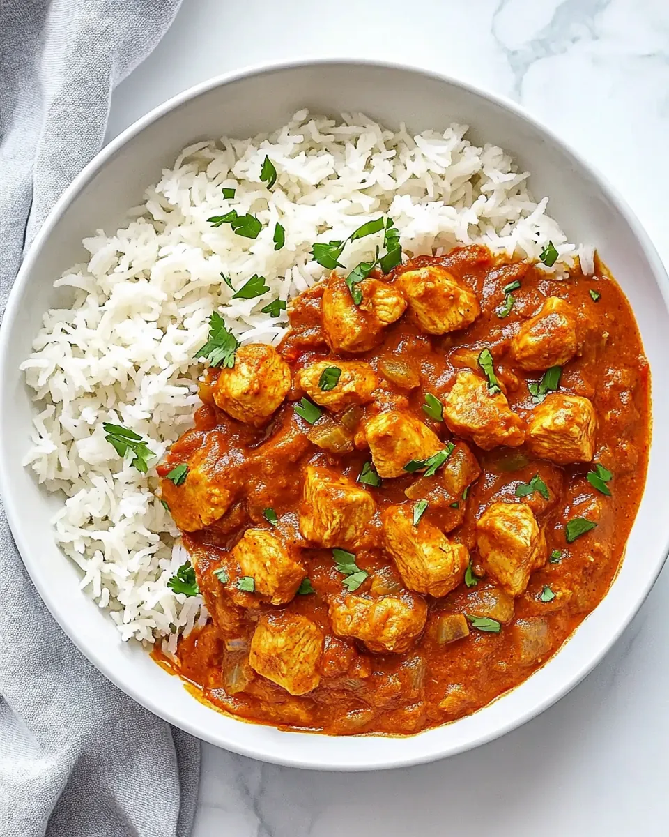 Classic Chicken Tikka Masala Slow Cooker Recipe image