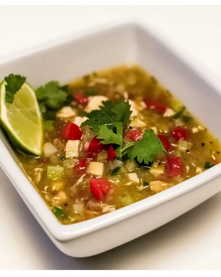Homemade Chicken Tomatillo Soup photo