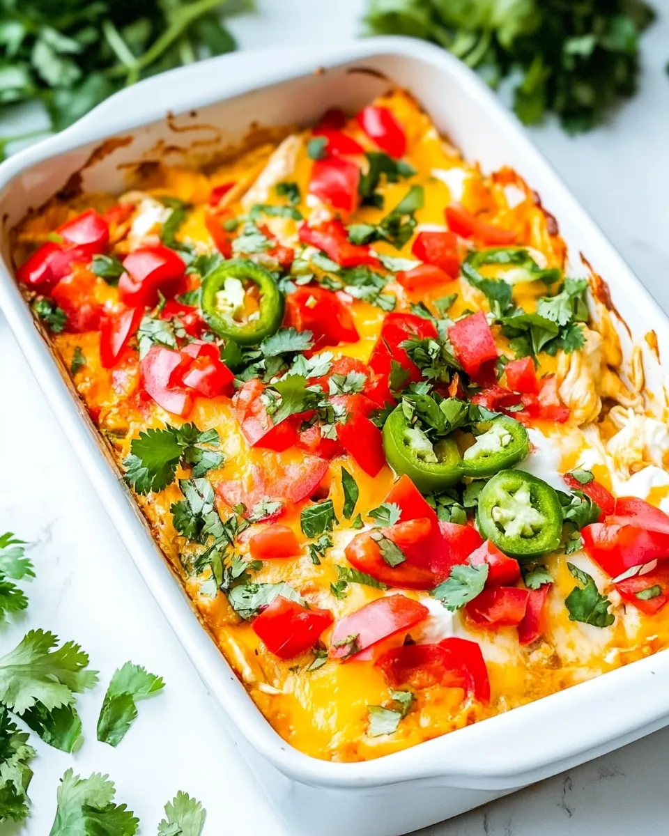 Homemade Chicken Tortilla Casserole recipe photo