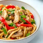 Homemade Chicken Yaki Udon photo