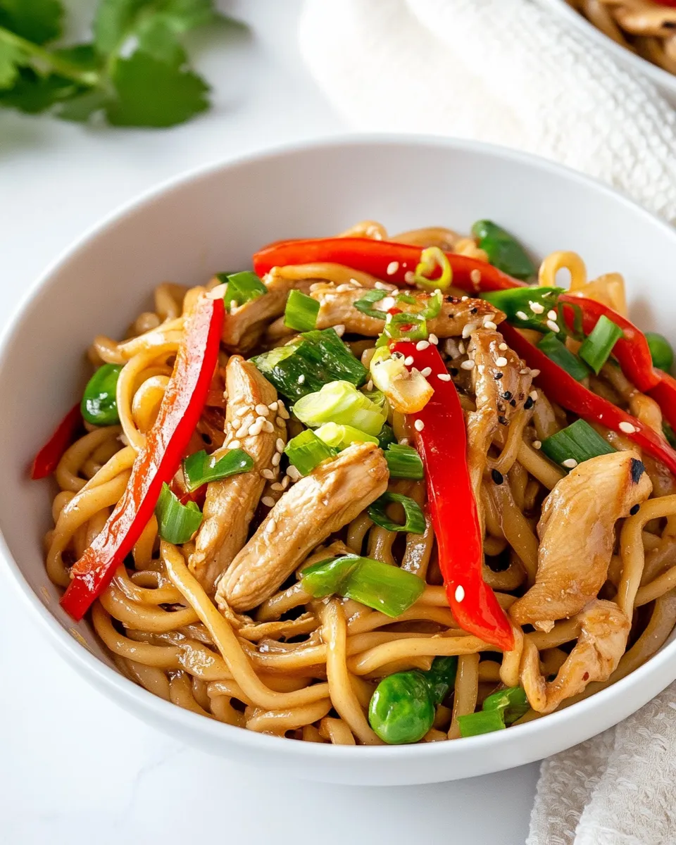 Classic Chicken Yaki Udon image