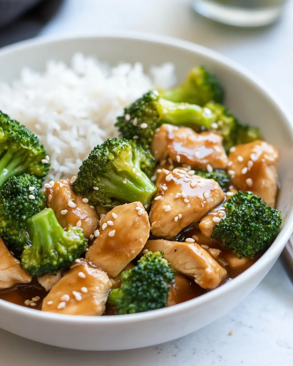 Homemade Chicken and Broccoli Stir Fry photo