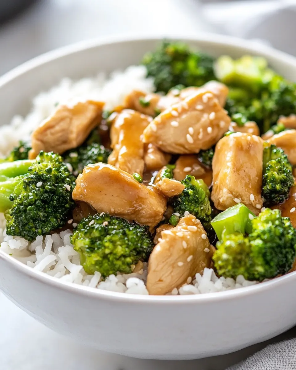 Classic Chicken and Broccoli Stir Fry image