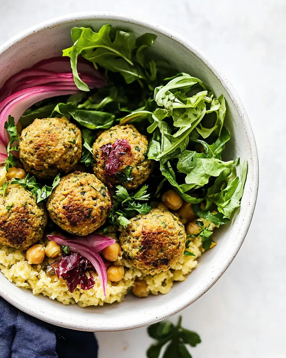 Easy Chickpea Meatballs image