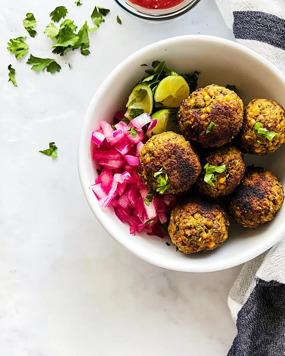 Delicious Chickpea Meatballs recipe photo