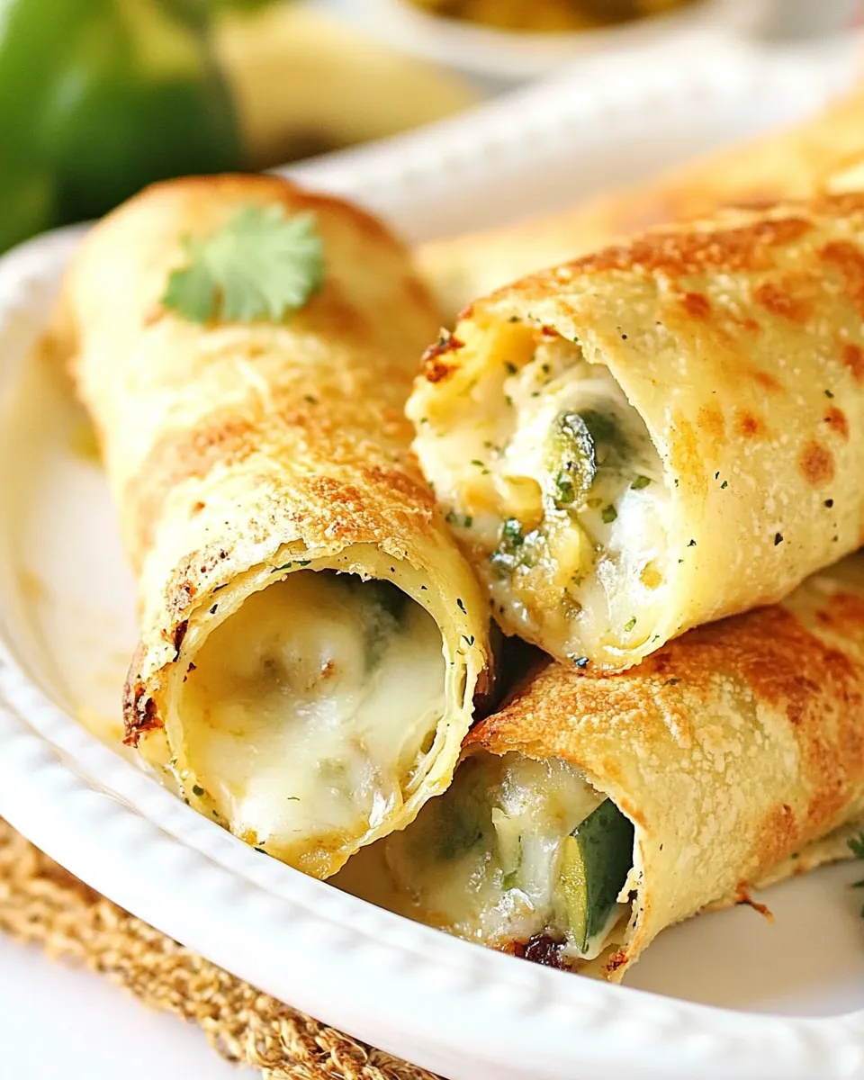 Classic Chile Relleno Flautas image