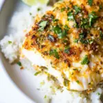 Homemade Chili Lime Baked Cod photo