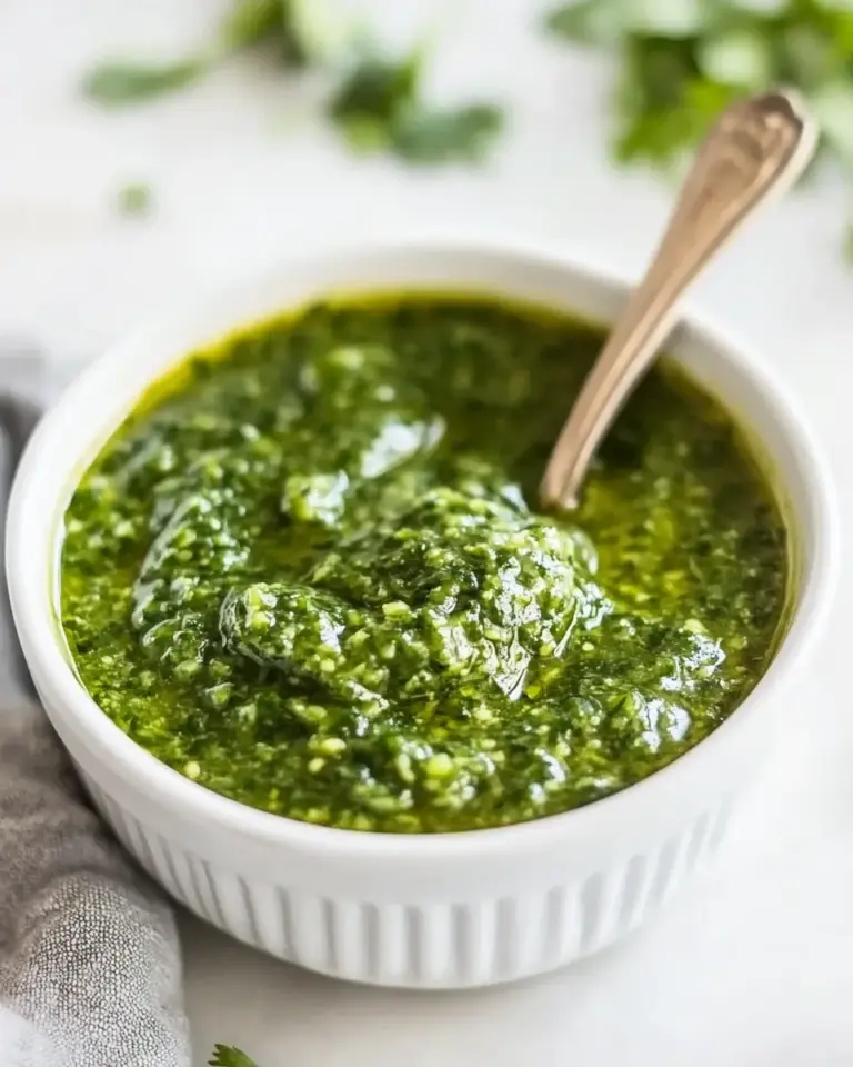 Homemade Chimichurri Sauce Recipe photo