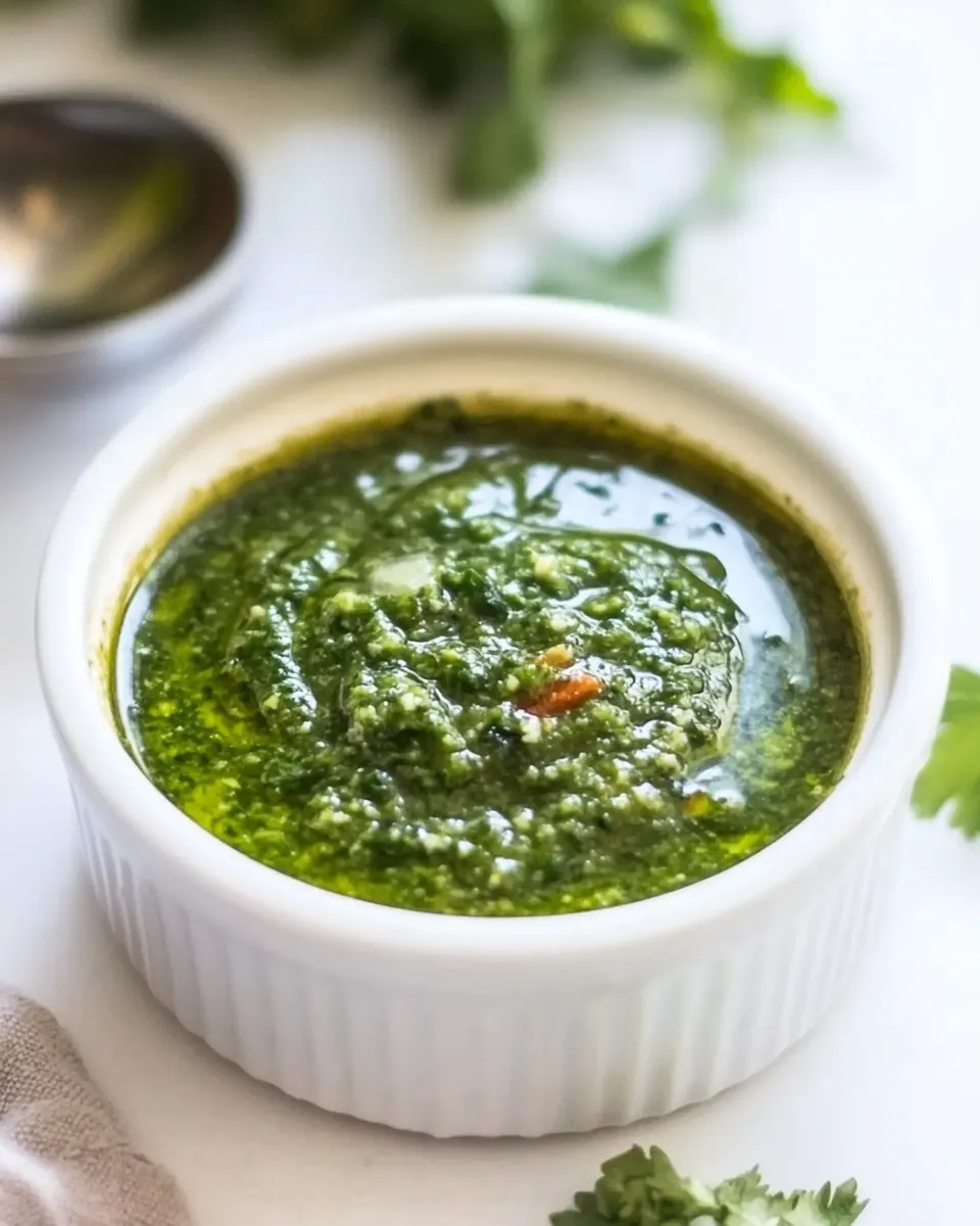 Classic Chimichurri Sauce Recipe image