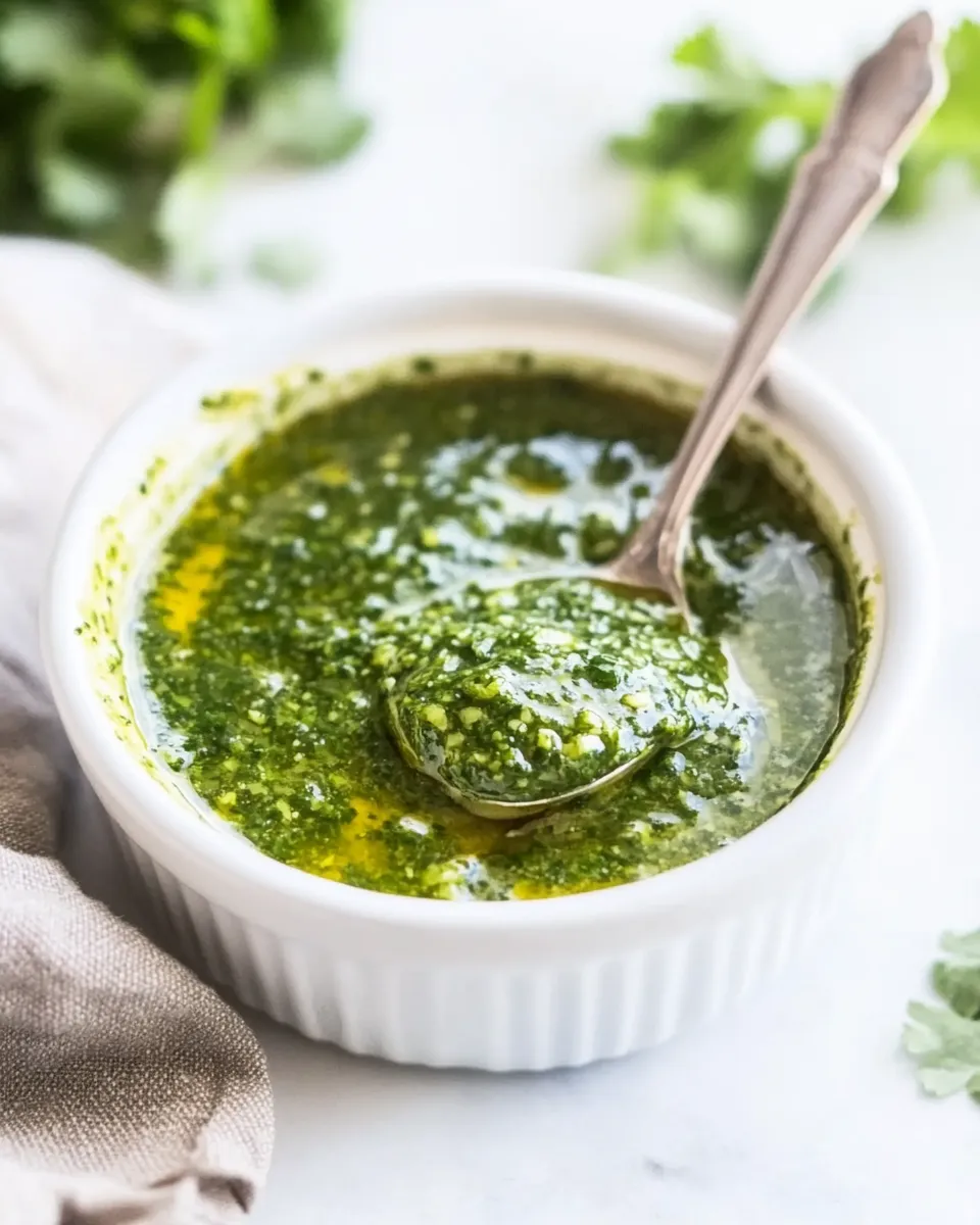 Delicious Chimichurri Sauce Recipe recipe photo