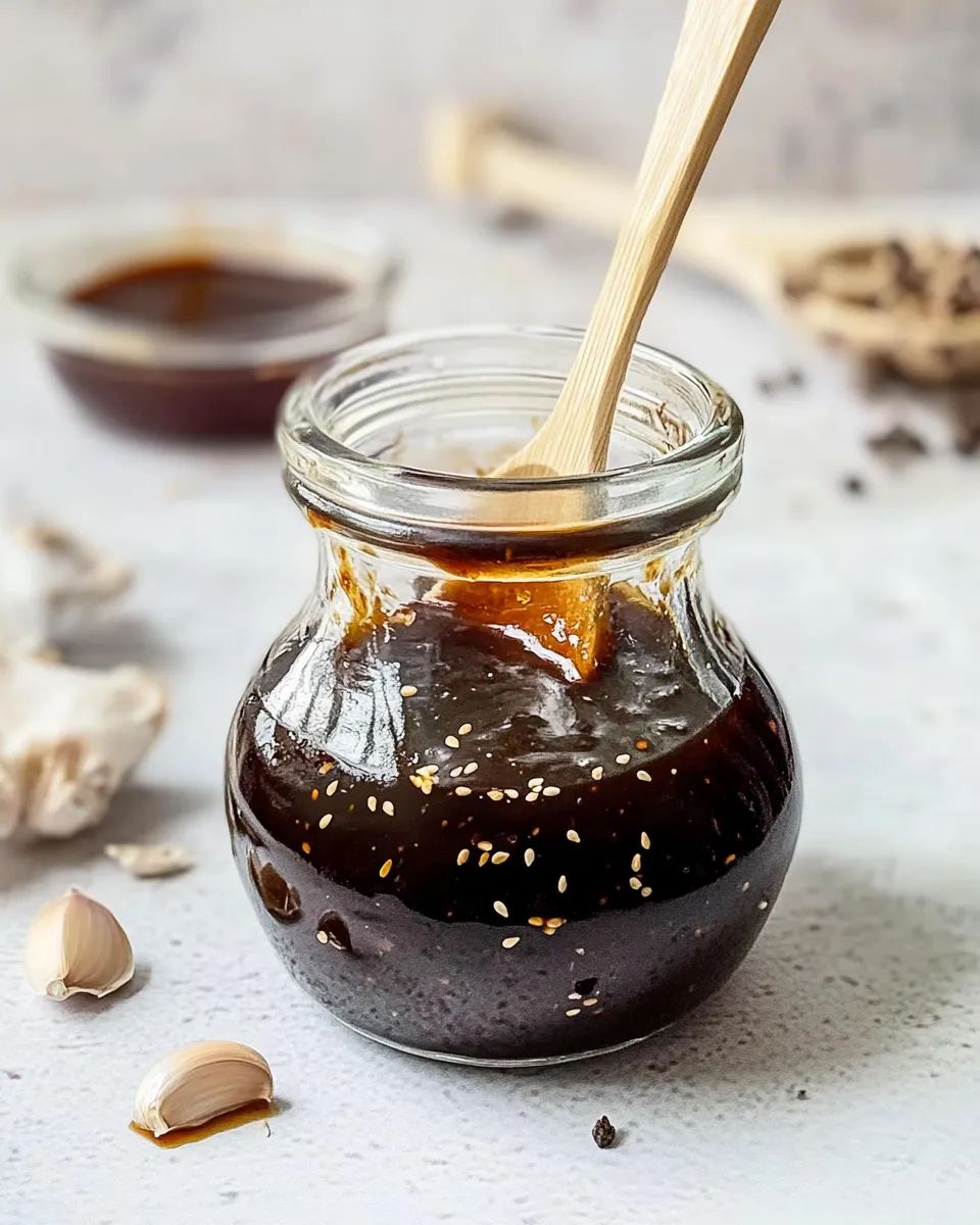 Delicious Chinese BBQ Sauce shot