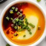 Homemade Chinese Steamed Egg photo