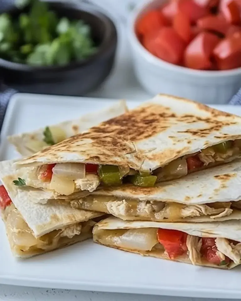 Homemade Chipotle Chicken Quesadillas photo