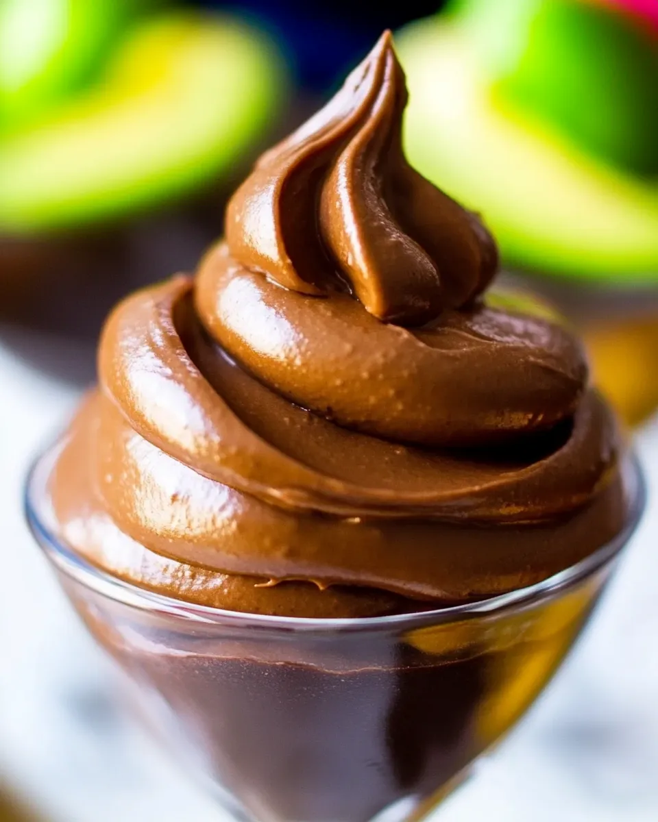 Easy Chocolate Avocado Frosting recipe photo