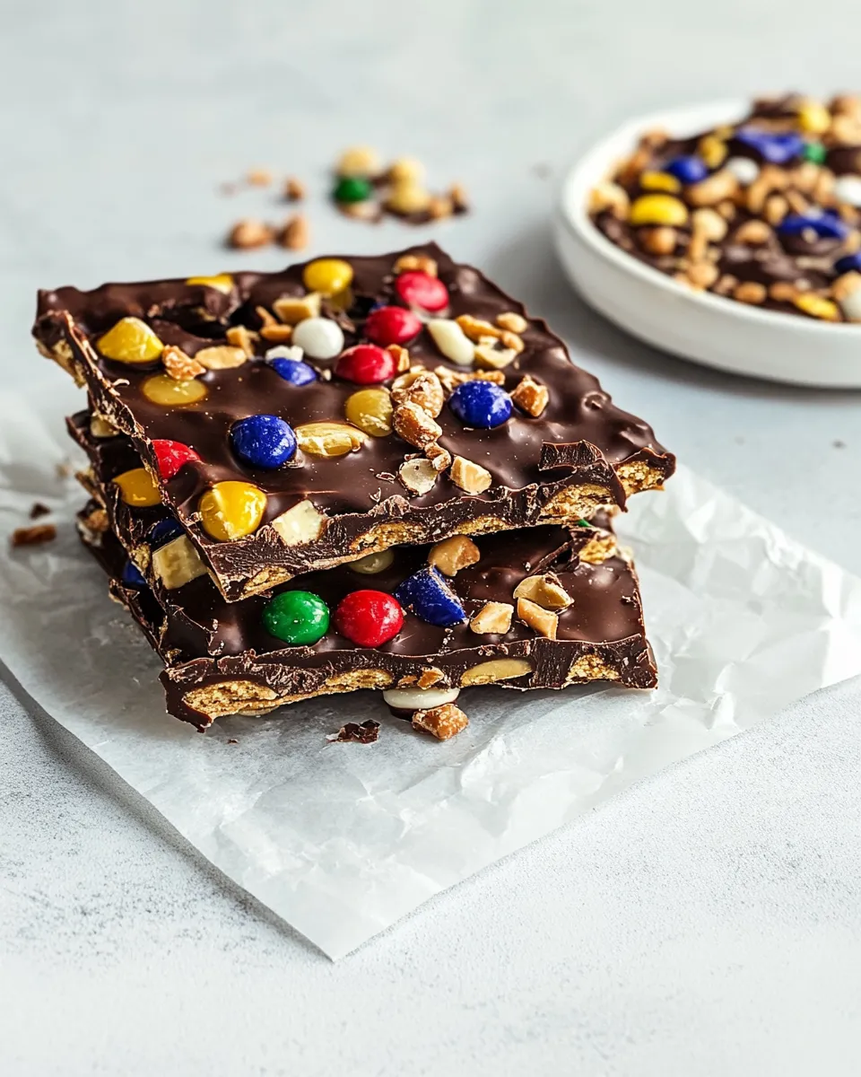Homemade Chocolate Bark photo