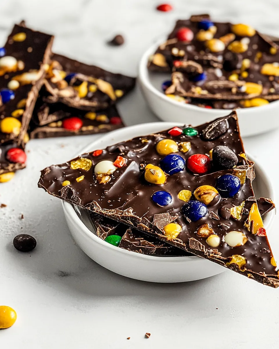 Easy Chocolate Bark recipe photo