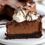 Homemade Chocolate Brownie Cheesecake photo