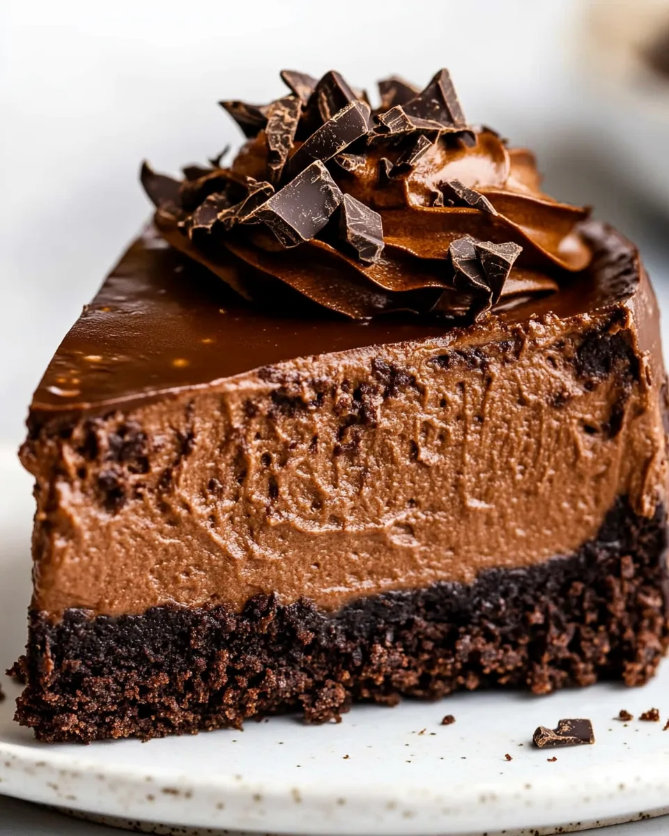 Easy Chocolate Brownie Cheesecake recipe photo