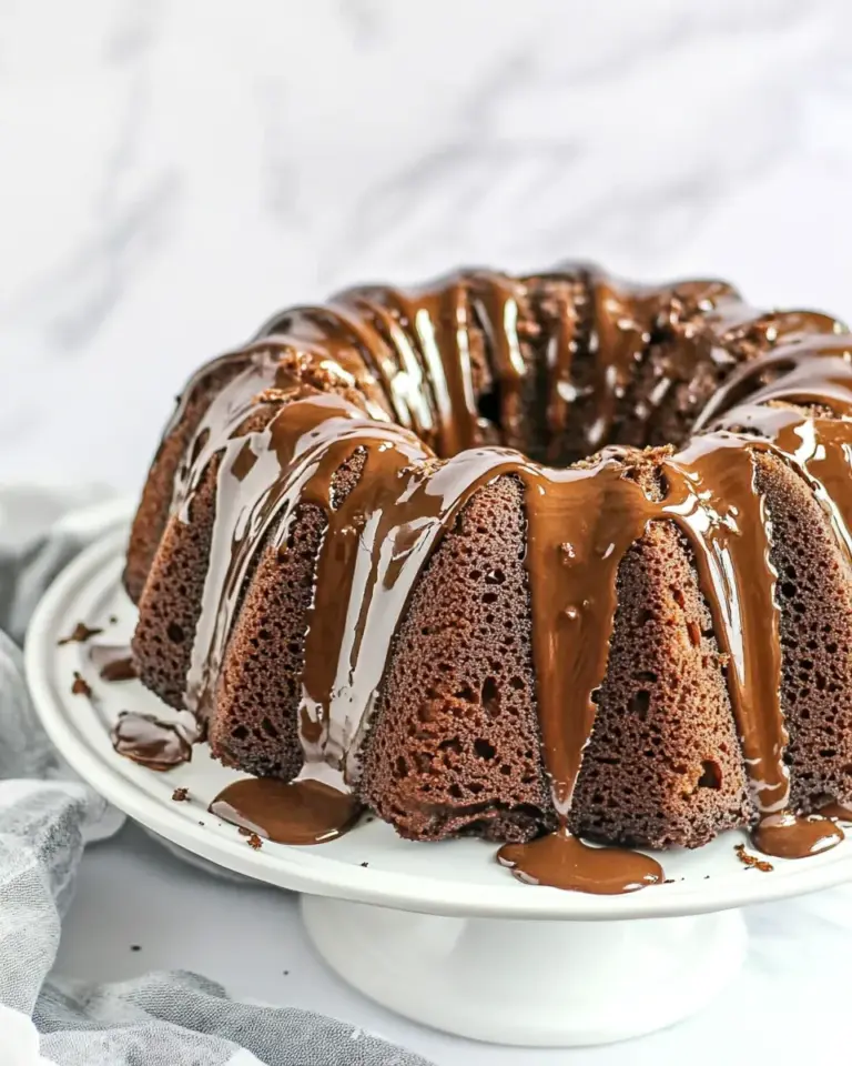Homemade Chocolate Bundt Cake: Rich, Moist, and Irresistibly Decadent photo