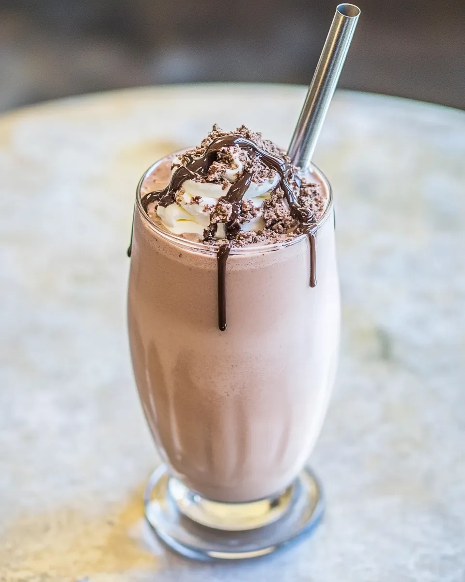 Classic Chocolate Cake Batter Milkshake image