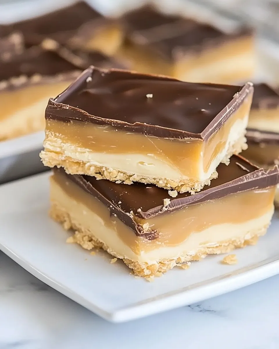 Homemade Chocolate Caramel Cracker Candy photo