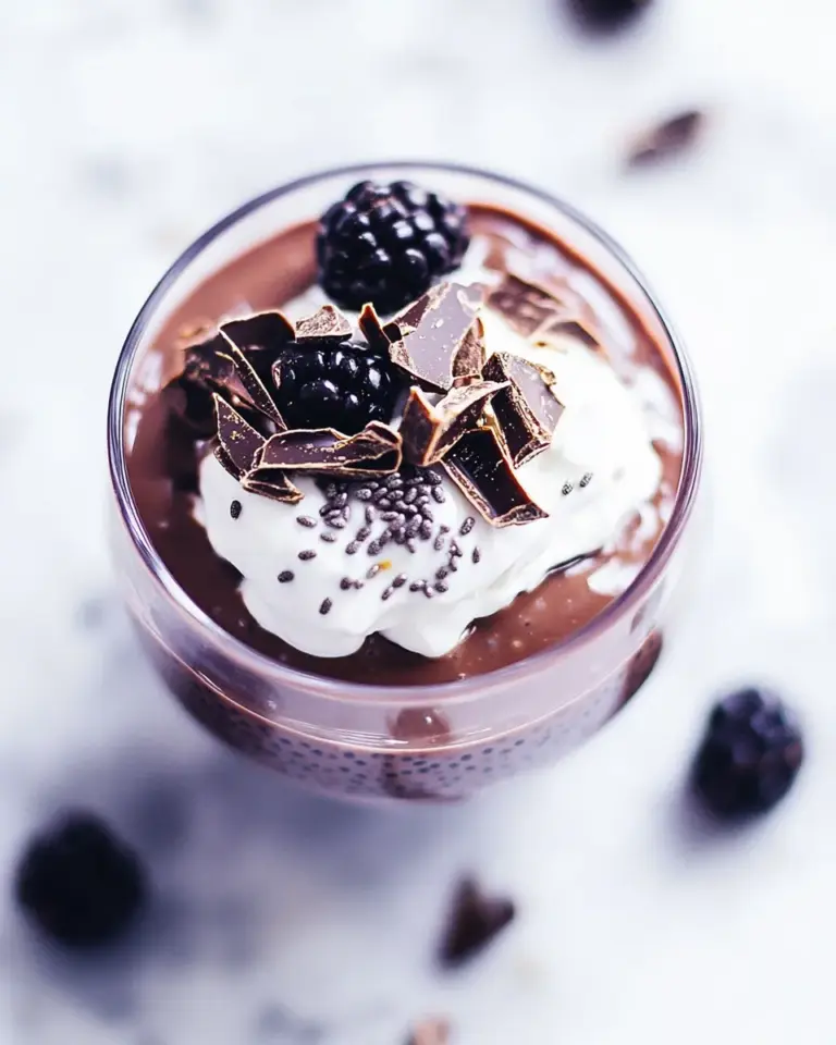 Homemade Chocolate Chia Seed Pudding photo
