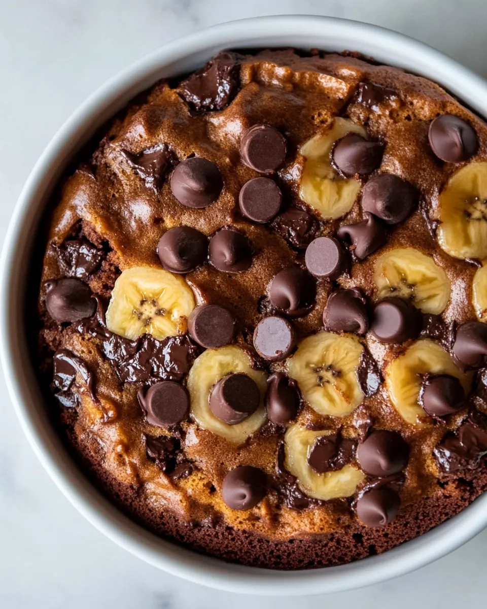 Classic Chocolate Chip Banana Cake recipe photo