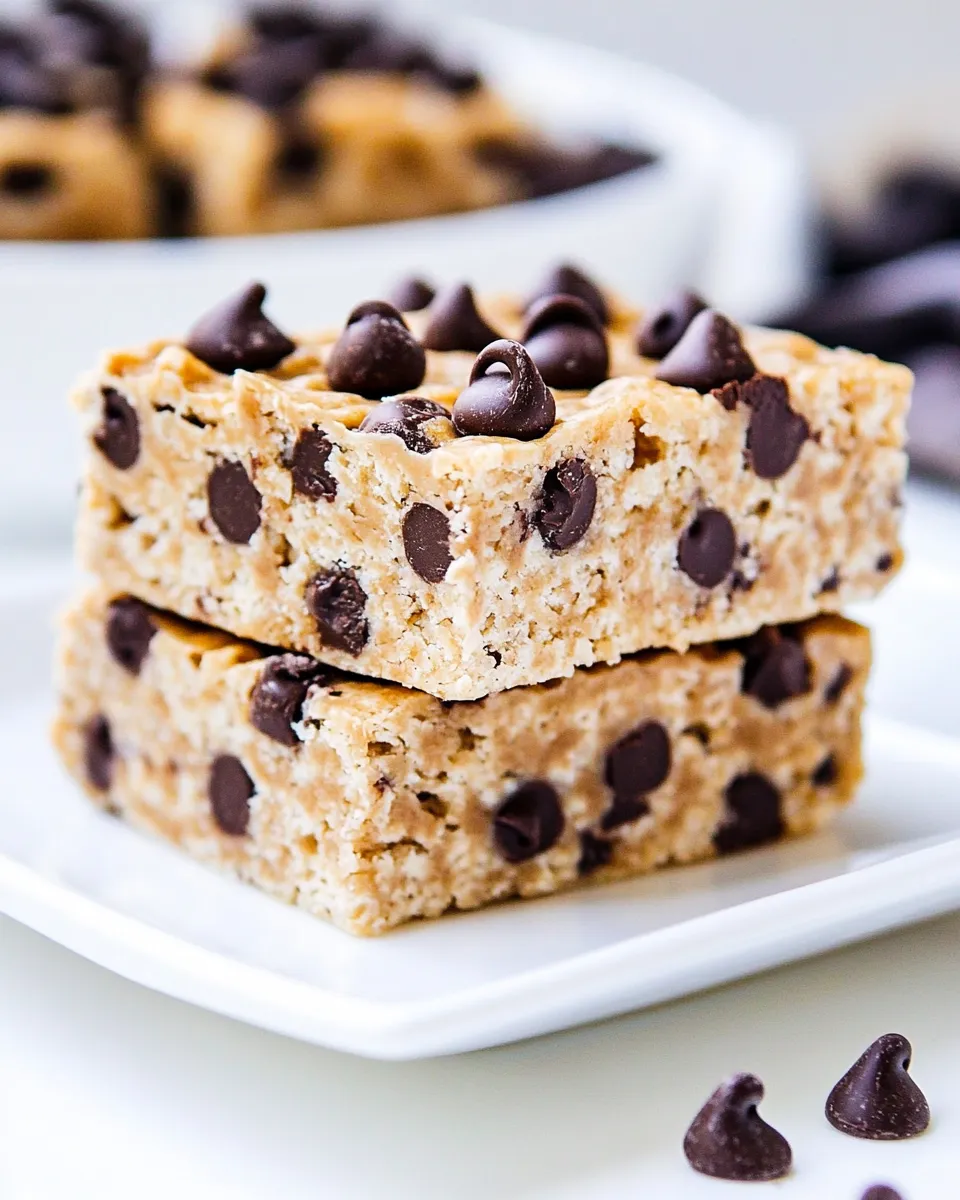Easy Chocolate Chip Breakfast Squares To-Go recipe photo