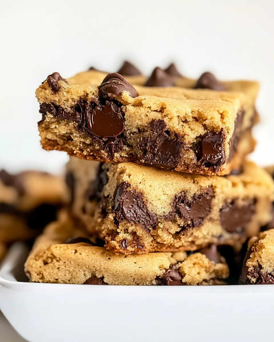 Delicious Chocolate Chip Brookies shot