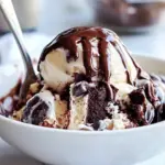 Homemade Chocolate Chip Brownie Sundae Recipe photo