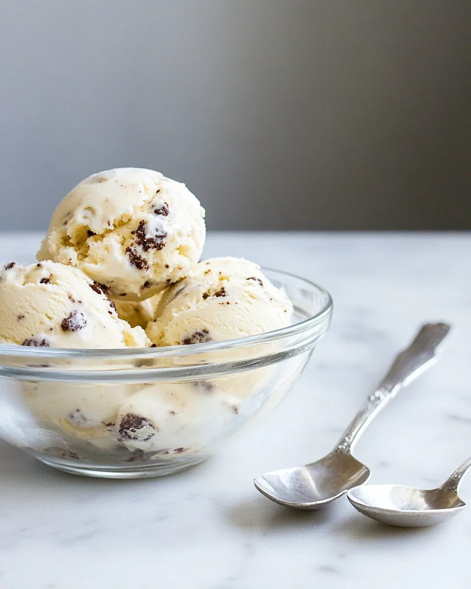 Classic Chocolate Chip Cookies & Cream Ice Cream image
