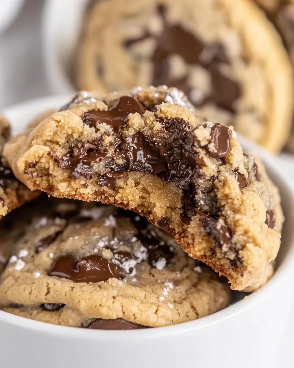 Homemade Chocolate Chip Cookies with Brown Butter and Toffee photo