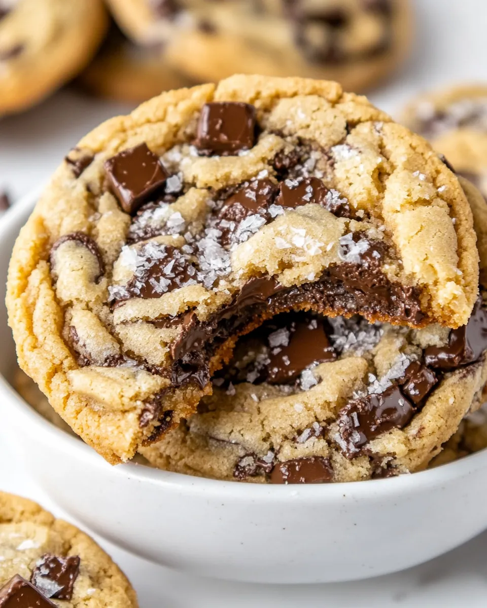 Classic Chocolate Chip Cookies with Brown Butter and Toffee image