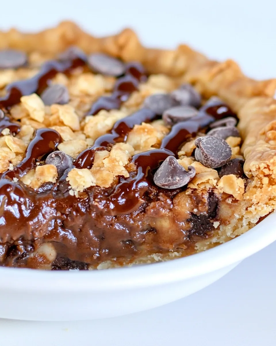 Easy Chocolate Chip Pie recipe photo
